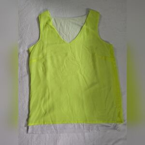 Neon Yellow Sleeveless Top